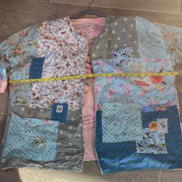 Patchwork quilted reversible jacket - Picture 15 of 17